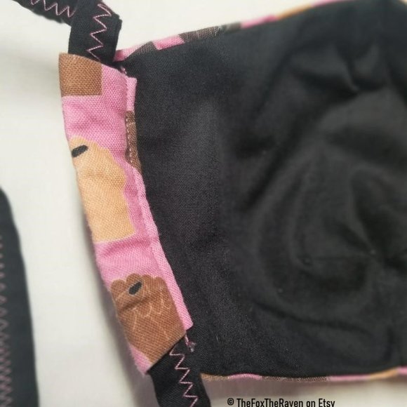 Black Lives Matter Fitted Face Mask - Picture 11 of 14